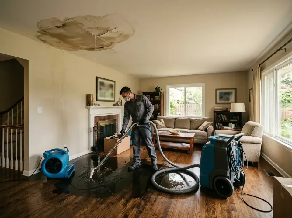 attic-pipe-burst-ceiling-drip-008 — frequently asked questions, Water Damage Restoration & Carpet Care in Providence, UT